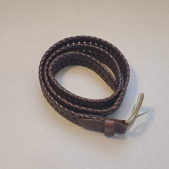 Women's Dockers Brown Woven Belt - Picture 7 of 7